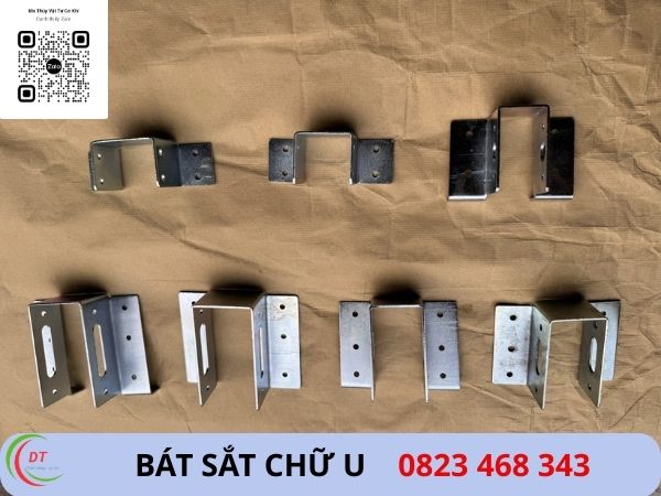 BẮT SẮT chữ u, bát u xà gồ